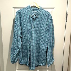 Southern Tide Button Down Plaid Shirt XXL